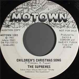 The Supremes - Children's Christmas Song FLAC