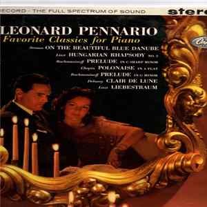 Leonard Pennario - Favorite Classics For Piano FLAC