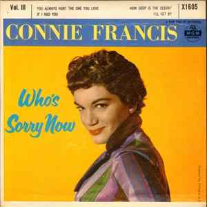 Connie Francis - Who's Sorry Now Vol. III FLAC