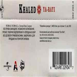 Khaled - Ya-Rayi FLAC