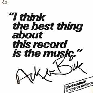 Acker Bilk - "I Think The Best Thing About This Record Is The Music." FLAC