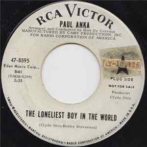 Paul Anka - The Loneliest Boy In The World FLAC