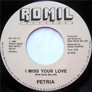 Petria - I Miss Your Love FLAC