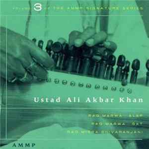 Ustad Ali Akbar Khan - Signature Series Volume 3 FLAC