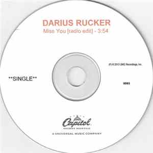 Darius Rucker - Miss You FLAC