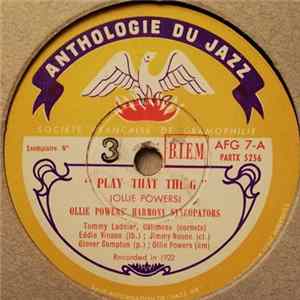 Ollie Powers' Harmony Syncopators / Meade "Lux" Lewis - Play That Thing / Honky Tonk Train Blues FLAC