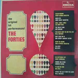 Various - The Original Hit Performances The Forties FLAC