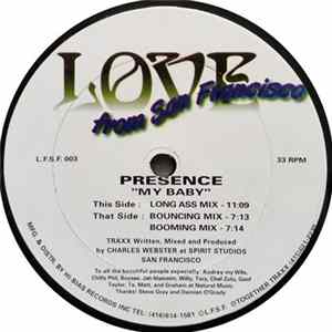 Presence - My Baby FLAC