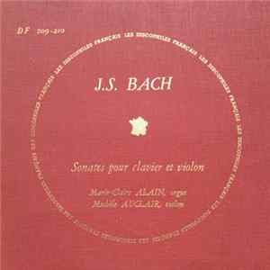 J.S. Bach, Marie-Claire Alain, Michèle Auclair - Sonates Pour Clavier Et Violon FLAC