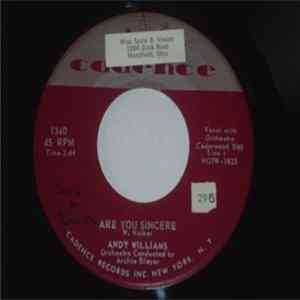 Andy Williams - Are You Sincere FLAC