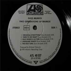 Dave Brubeck - Two Generations Of Brubeck FLAC