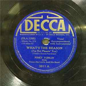 Pinky Tomlin, Texas Jim Lewis And His Band - What's The Reason (I'm Not Pleasin' You) / The Love Bug Will Bite You (If You Don't Watch Out) FLAC