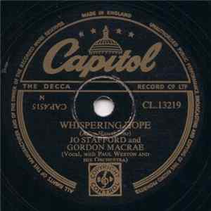 Jo Stafford And Gordon MacRae - Whispering Hope / A Thought In My Heart FLAC