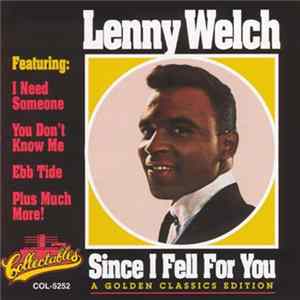 Lenny Welch - Since I Fell For You FLAC