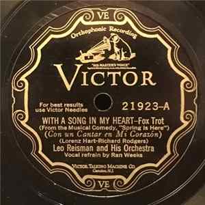 Leo Reisman And His Orchestra - With A Song In My Heart / Yours Sincerely FLAC