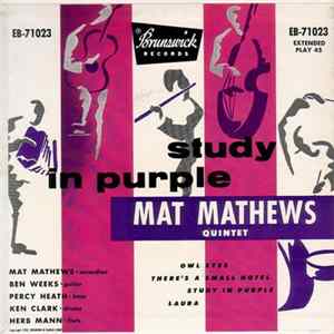 Mat Mathews Quintet - Study In Purple FLAC