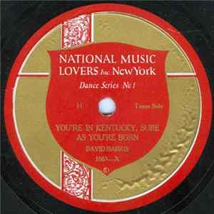 David Harris / Hugh Donovan - You're In Kentucky, Sure As You're Born / When Lights Are Low FLAC