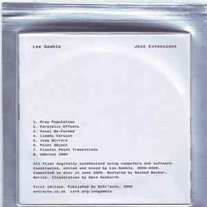 Lee Gamble - Join Extensions FLAC
