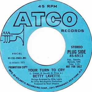 Betty Lavette - Your Turn To Cry FLAC