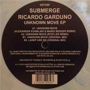 Submerge, Ricardo Garduno - Unknown Move EP FLAC