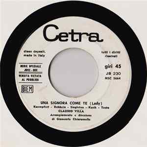 Claudio Villa - Una Signora Come Te (Lady) / Angelica FLAC