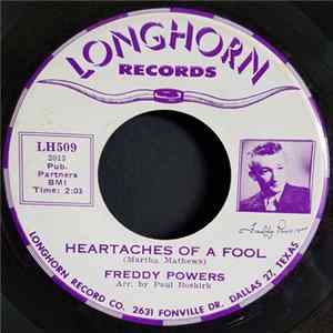 Freddy Powers - Heartaches Of A Fool FLAC