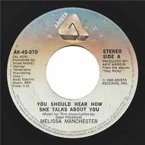 Melissa Manchester - You Should Hear How She Talks About You FLAC