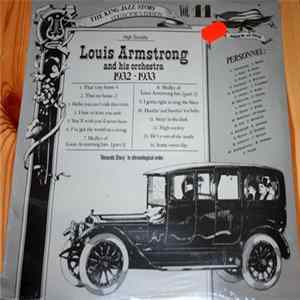 Louis Armstrong And His Orchestra - High Society 1932-1933 FLAC