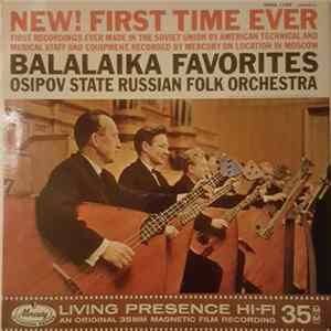 Osipov State Russian Folk Orchestra - Balalaika Favourites FLAC