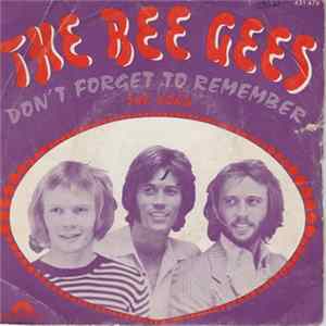 Bee Gees - Don't Forget to Remember FLAC