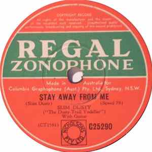 Slim Dusty - Stay Away From Me / A Song Of Granny FLAC