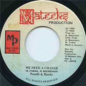 Pundit & Randy - We Need A Change FLAC