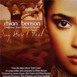 Rhian Benson Featuring Slum Village & Dwele - Say How I Feel (The Mixes) FLAC