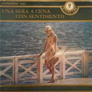 Various - Una Sera A Cena Con Sentimento - Remember Vol. 1 FLAC