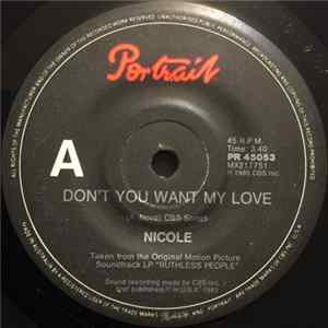 Nicole - Don't You Want My Love FLAC