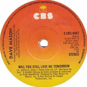 Dave Mason - Will You Still Love Me Tomorrow FLAC
