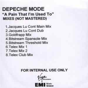 Depeche Mode - A Pain That I'm Used To FLAC